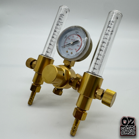 TWS - DUAL FLOW METER REGULATOR