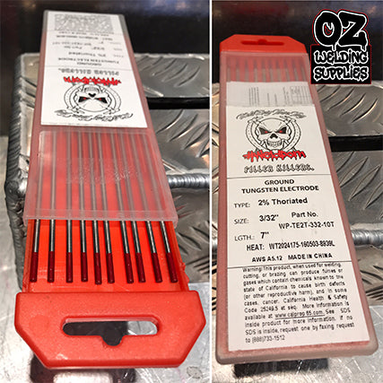 Weldporn® 2% Red Tungsten - Oz Welding Supplies