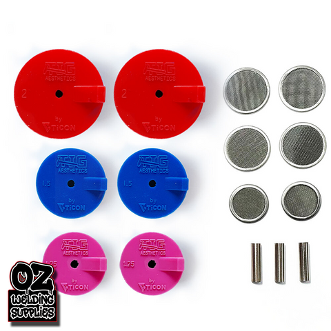 Tig Aesthetics Purge Plugs. (turbo manifold set) - Oz Welding Supplies