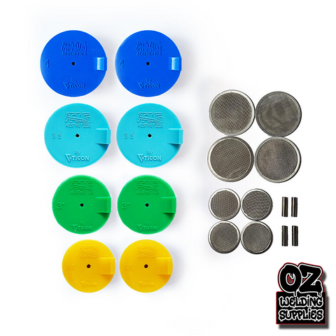 Tig Aesthetics Purge Plugs. (exhaust set) - Oz Welding Supplies
