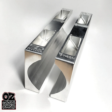 Straight Tube Cutting Jig for 2.5", 3", 3.5" OD - Sequence Mfg by Ticon - Oz Welding Supplies