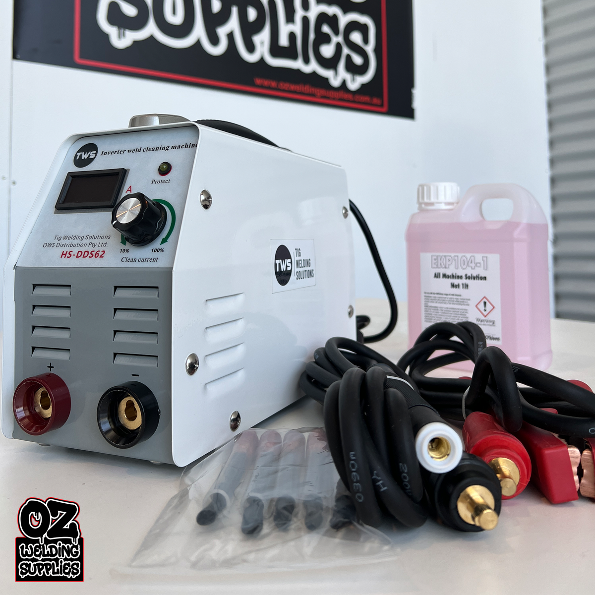 TWS Weld Cleaning Machine.– Oz Welding Supplies